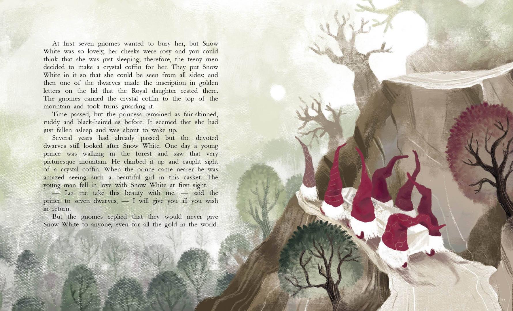 Иллюстрация 3 из 25 для Snow White (на английском языке) - Гримм Якоб и Вильгельм | Лабиринт - книги. Источник: Издательство  Стрекоза