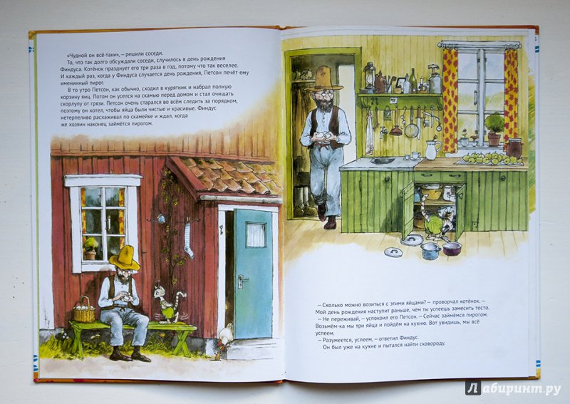 Иллюстрация 45 из 80 для Именинный пирог - Свен Нурдквист | Лабиринт - книги. Источник: Строчинская  Надежда