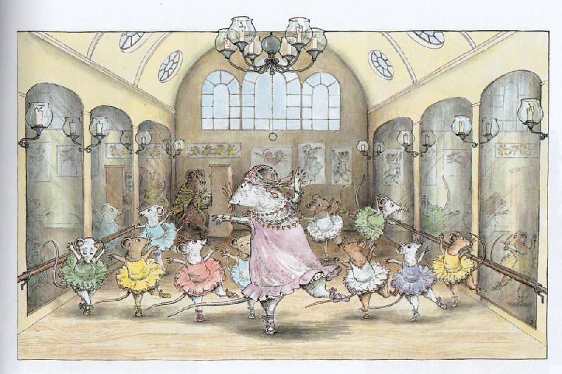 Иллюстрация 40 из 42 для Анжелина-балерина - Кэтрин Холаберд | Лабиринт - книги. Источник: ЮУлия