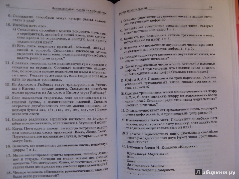 Иллюстрация 11 из 35 для Занимательные задачи по информатике - Босова, Босова, Коломенская | Лабиринт - книги. Источник: Ольга
