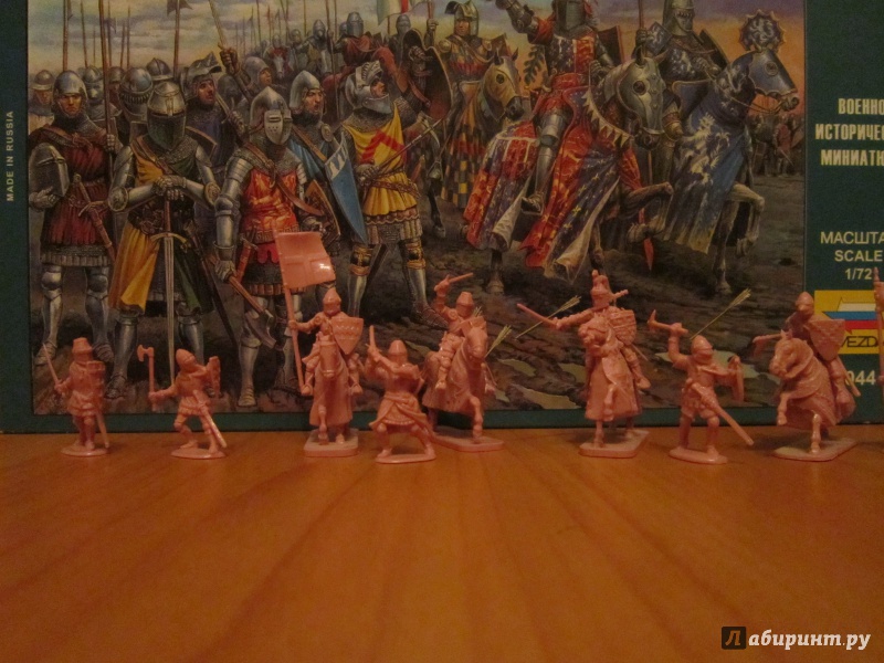 Иллюстрация 14 из 40 для Английские рыцари 100-летней войны. XIV-XV в. (8044) | Лабиринт - игрушки. Источник: Ермакова Юлия
