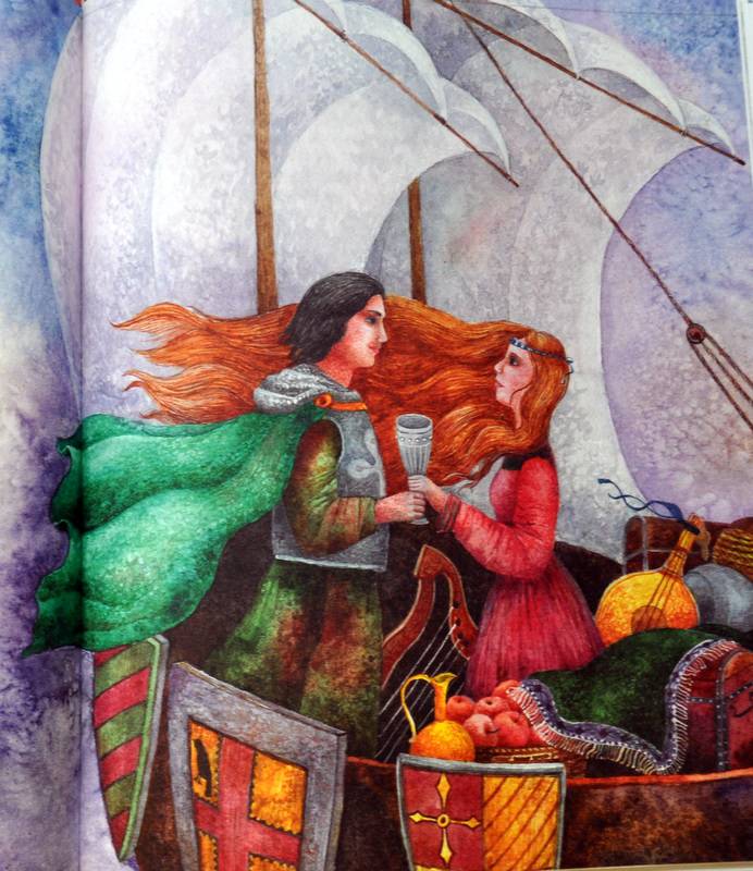 Иллюстрация 17 из 29 для Король Артур и рыцари Круглого стола | Лабиринт - книги. Источник: Ассоль