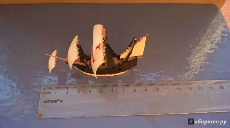 Иллюстрация 5 из 18 для Флагманский корабль Христофора Колумба "Санта-Мария" (6510) | Лабиринт - игрушки. Источник: Гусева  Татьяна