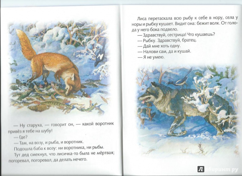 Иллюстрация 8 из 25 для Лисичка-сестричка и волк | Лабиринт - книги. Источник: Попова Ольга Александровна