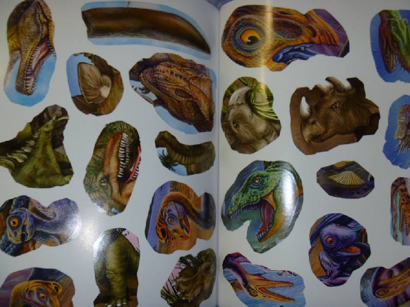 Иллюстрация 35 из 35 для 1000 динозавров с наклейками | Лабиринт - книги. Источник: Волков  Антон