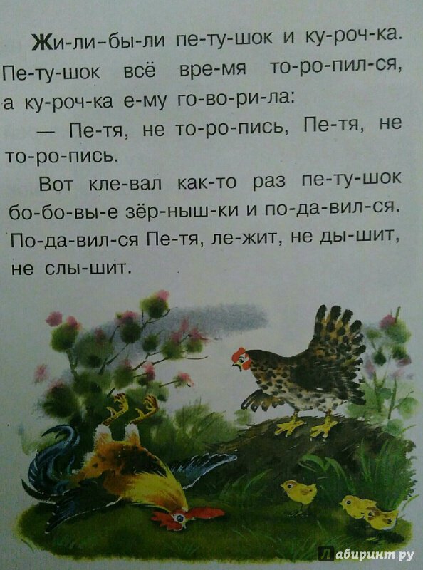 Иллюстрация 28 из 32 для Петушок и бобовое зернышко | Лабиринт - книги. Источник: Бабанина  Светлана
