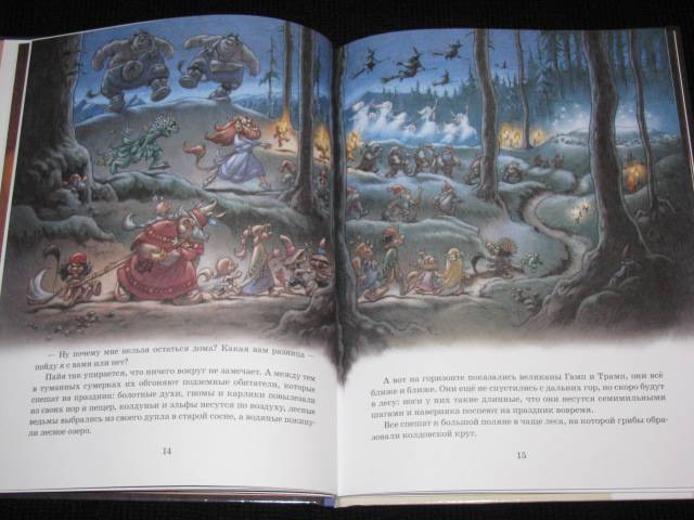 Иллюстрация 10 из 19 для Праздник в лесу - Сиссель Бёэ | Лабиринт - книги. Источник: Nemertona
