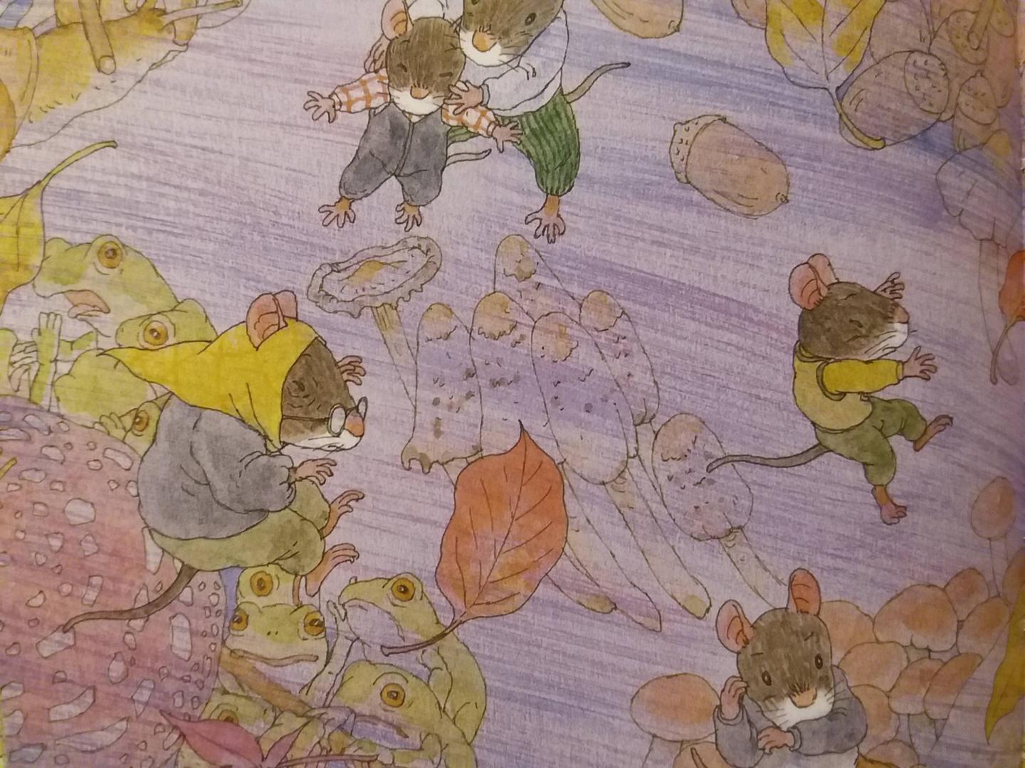 Иллюстрация 8 из 42 для 14 лесных мышей. Парад грибов - Кадзуо Ивамура | Лабиринт - книги. Источник: Гельман  Анна