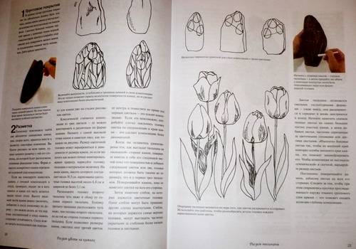 Иллюстрация 9 из 18 для Рисуем цветы на камнях. Оригинальные композиции для дома и сада - Лин Уэллфорд | Лабиринт - книги. Источник: Kle1174