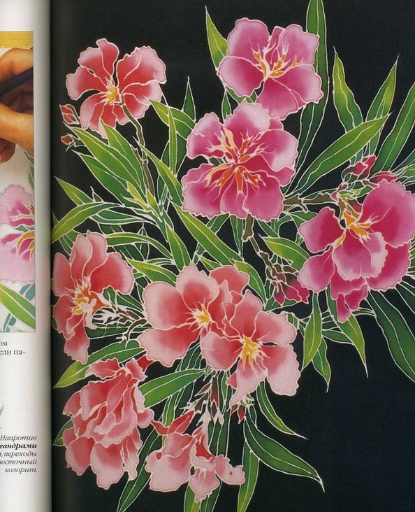 Иллюстрация 8 из 30 для Расписываем цветы по шелку - Мэнди Саутан | Лабиринт - книги. Источник: * Ольга *