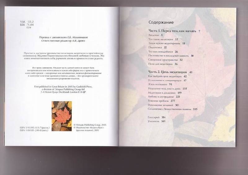 Иллюстрация 1 из 3 для Медитация. Общее руководство - Мадонна Годинг | Лабиринт - книги. Источник: Polli