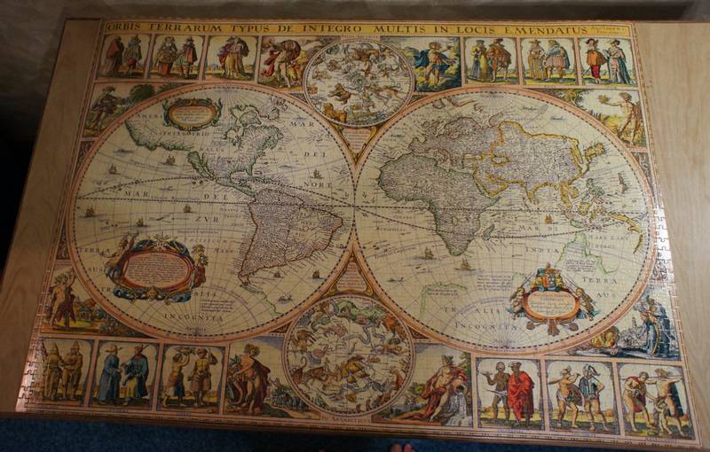 Иллюстрация 31 из 32 для Puzzle-2000 "Историческая карта мира" (84003) | Лабиринт - игрушки. Источник: Alex Salvatore