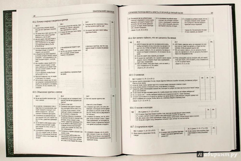 Иллюстрация 2 из 29 для Евангельский синопсис. Учебное пособие | Лабиринт - книги. Источник: Книголюбительница