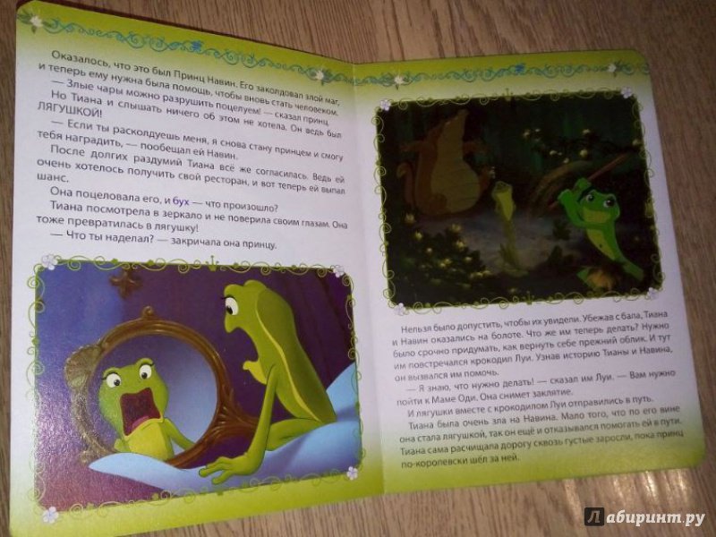 Иллюстрация 7 из 23 для Принцесса и лягушка | Лабиринт - книги. Источник: Темный лес