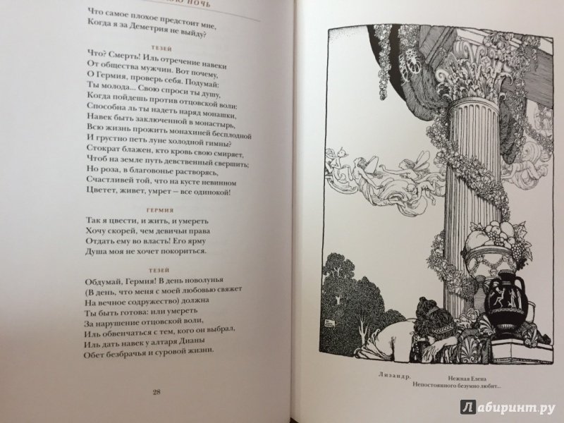Иллюстрация 36 из 48 для Сон в летнюю ночь. Двенадцатая ночь - Уильям Шекспир | Лабиринт - книги. Источник: pavko