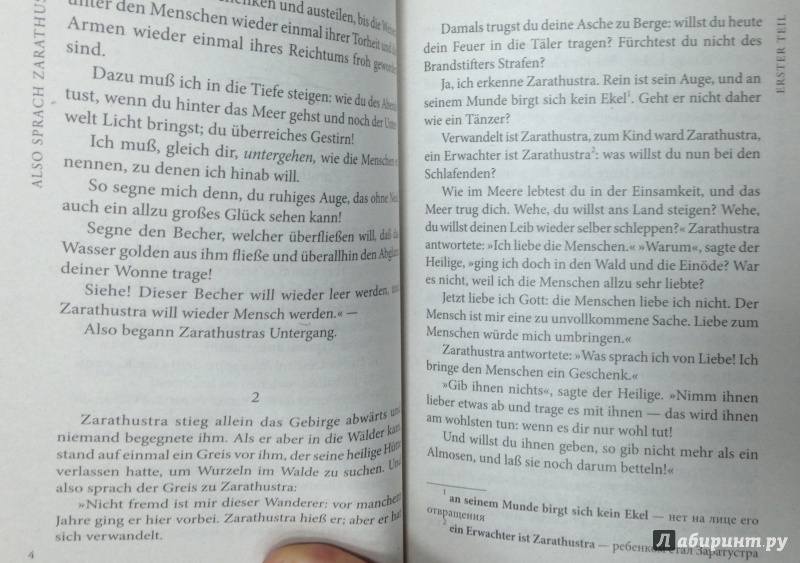 Иллюстрация 5 из 36 для Also Sprach Zarathustra. Ein Buch Fur Alle Und Keinen - Friedrich Nietzsche | Лабиринт - книги. Источник: Tatiana Sheehan