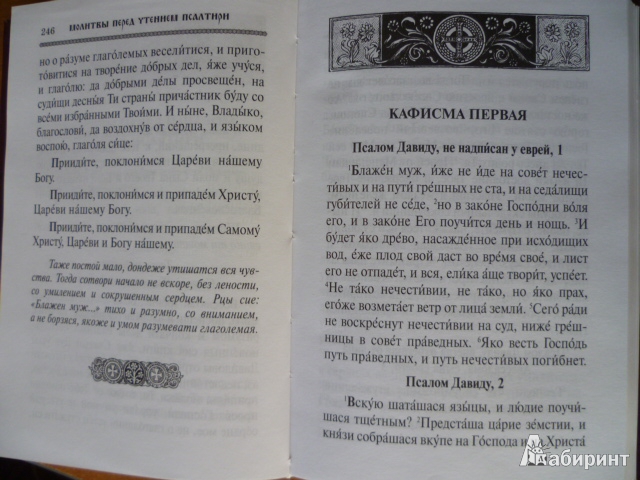 Иллюстрация 5 из 8 для Православный молитвослов и Псалтирь | Лабиринт - книги. Источник: Avid Reader