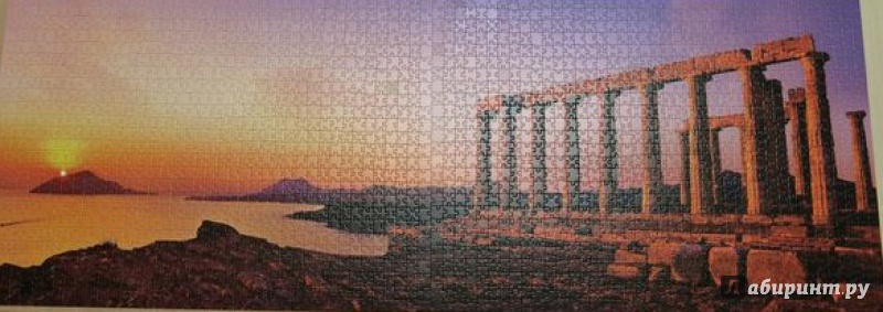 Иллюстрация 9 из 9 для Puzzle-2000 "Храм Посейдона" (29401) | Лабиринт - игрушки. Источник: Ольга