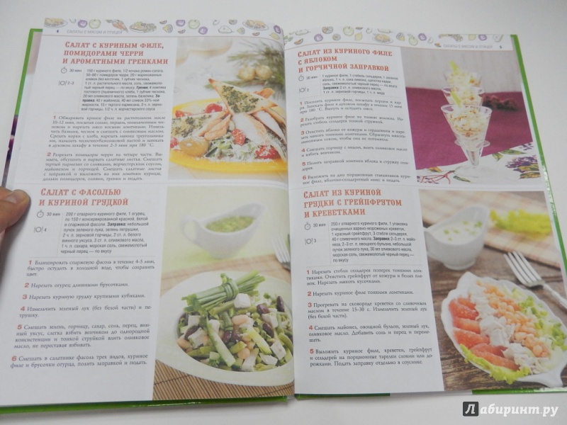 Иллюстрация 3 из 16 для 100 лучших рецептов салатов на каждый день | Лабиринт - книги. Источник: dbyyb