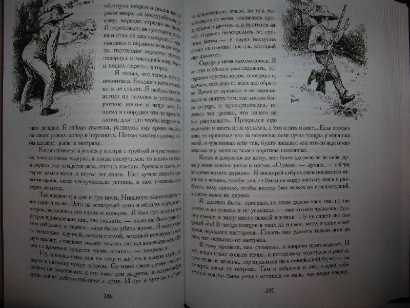 Иллюстрация 27 из 49 для Том Сойер и Гек Финн: Все приключения в одной книге - Марк Твен | Лабиринт - книги. Источник: Tiger.