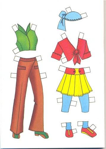 Иллюстрация 3 из 8 для Бумажная кукла: Кира | Лабиринт - книги. Источник: Крылова  Светлана Александровна