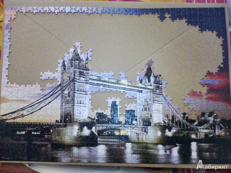 Иллюстрация 2 из 9 для Puzzle-1000. Мост Тауэр (С-101122) | Лабиринт - игрушки. Источник: Истомина  Иришка