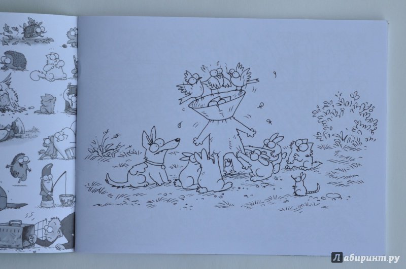 Иллюстрация 22 из 35 для Раскраска "Кот Саймона" (зеленая) - Саймон Тофилд | Лабиринт - книги. Источник: ellei81