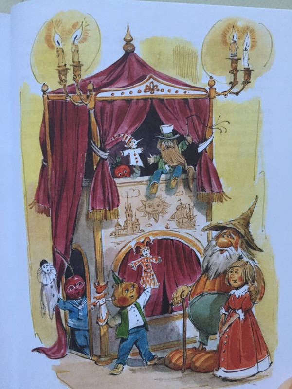 Иллюстрация 104 из 208 для Приключения Чиполлино - Джанни Родари | Лабиринт - книги. Источник: Marble nymph