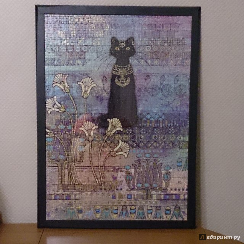 Иллюстрация 6 из 15 для Puzzle-1000. Египетская кошка, Jane Crowther | Лабиринт - игрушки. Источник: Santa Muerte