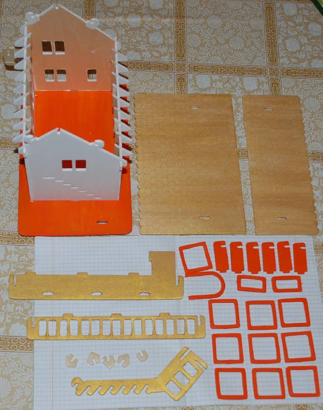 Иллюстрация 2 из 6 для Сборная модель "Деревянный домик" (PH065) | Лабиринт - игрушки. Источник: МаRUSя