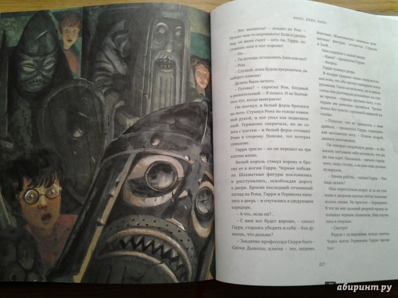 Иллюстрация 69 из 127 для Гарри Поттер и Философский камень (с цветными иллюстрациями) - Джоан Роулинг | Лабиринт - книги. Источник: Olga