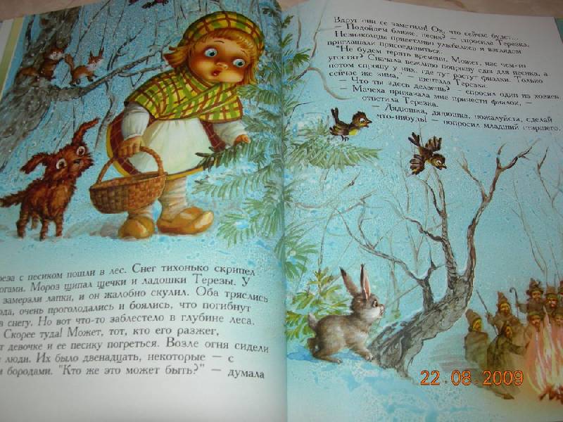 Иллюстрация 11 из 36 для Двенадцать месяцев: Сказки - Гримм, Рубленко | Лабиринт - книги. Источник: Соловей