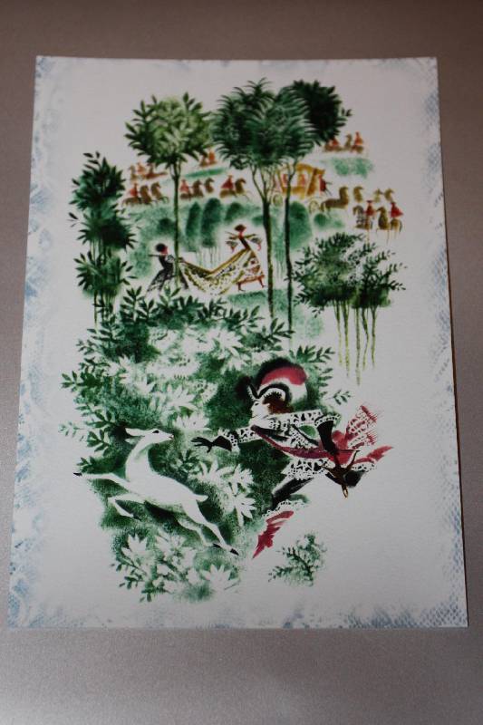 Иллюстрация 11 из 14 для Сказки матушки Гусыни. В открытках - Шарль Перро | Лабиринт - сувениры. Источник: Читатель Книг