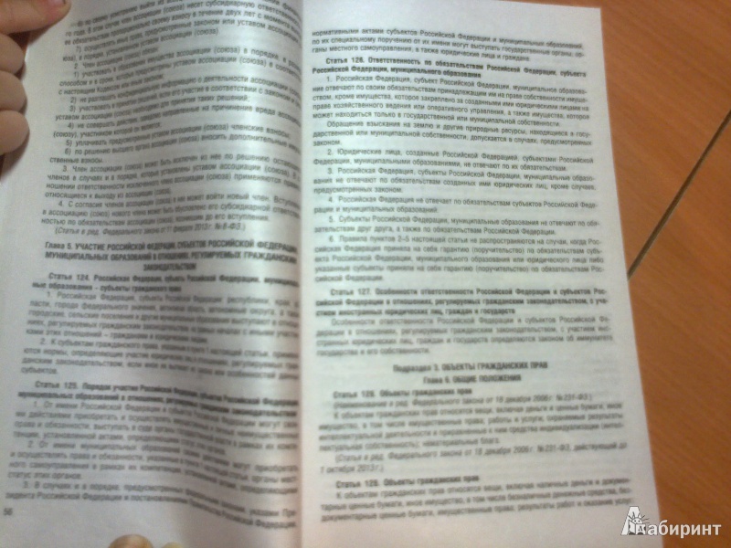 Иллюстрация 7 из 14 для Гражданский кодекс Российской Федерации. Часть 1-4. По состоянию на 15 октября 2013 года | Лабиринт - книги. Источник: Юлиана  Юлиана