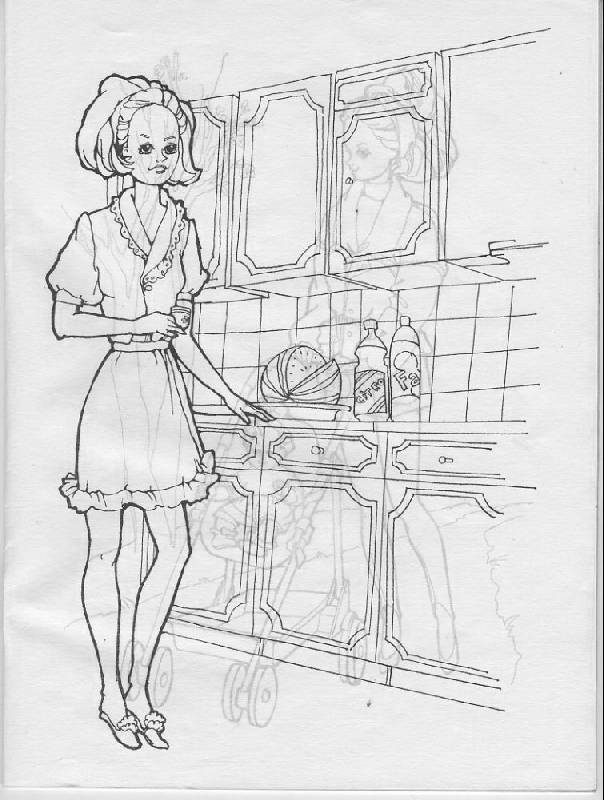 Иллюстрация 4 из 6 для Моя любимая кукла Ольга | Лабиринт - книги. Источник: The Cat