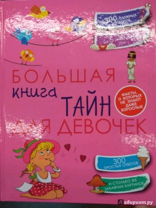 Иллюстрация 30 из 38 для Большая книга тайн для девочек - Елена Хомич | Лабиринт - книги. Источник: Venera