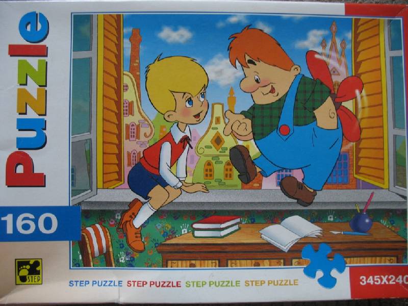 Иллюстрация 2 из 3 для Step Puzzle-160 (72001) Малыш и Карлссон | Лабиринт - игрушки. Источник: Д@н@я