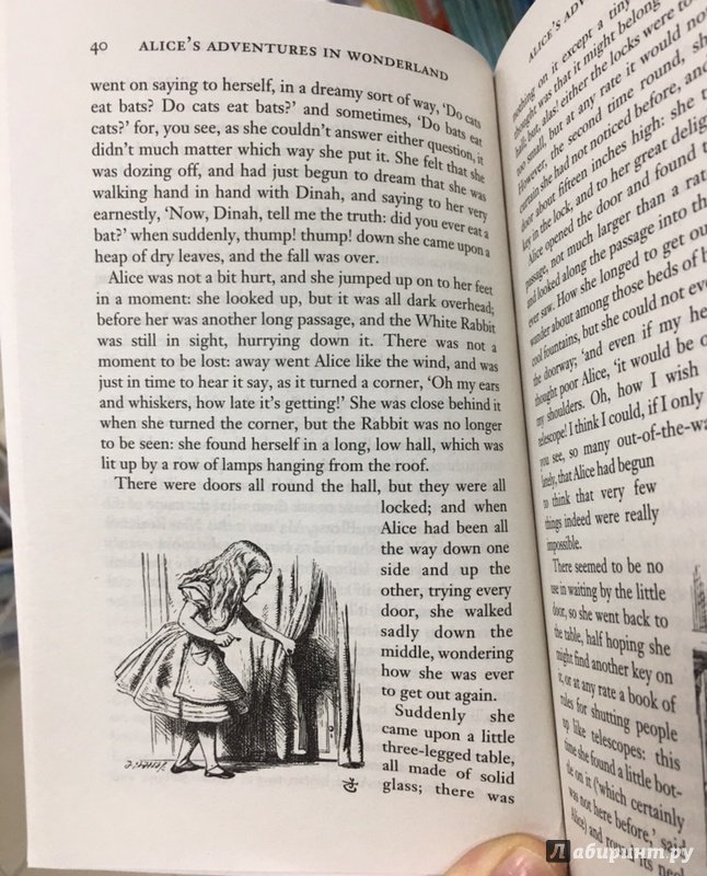 Иллюстрация 10 из 36 для Alices Adventures in Wonderland & Through the Looking-Glass - Lewis Carroll | Лабиринт - книги. Источник: Lina