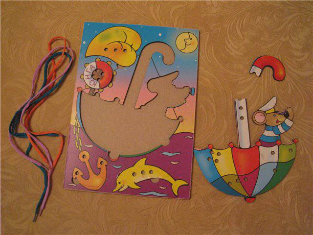 Иллюстрация 1 из 2 для Морячок-шнуровка (Ш-051) | Лабиринт - игрушки. Источник: Фея Нежности