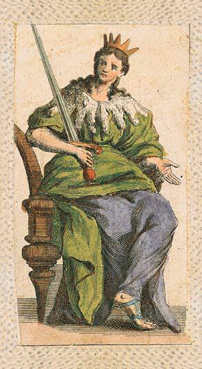 Иллюстрация 15 из 18 для Таро "Флорентийская Миниатюра" (на английском языке) (EX188) | Лабиринт - книги. Источник: Olla-la
