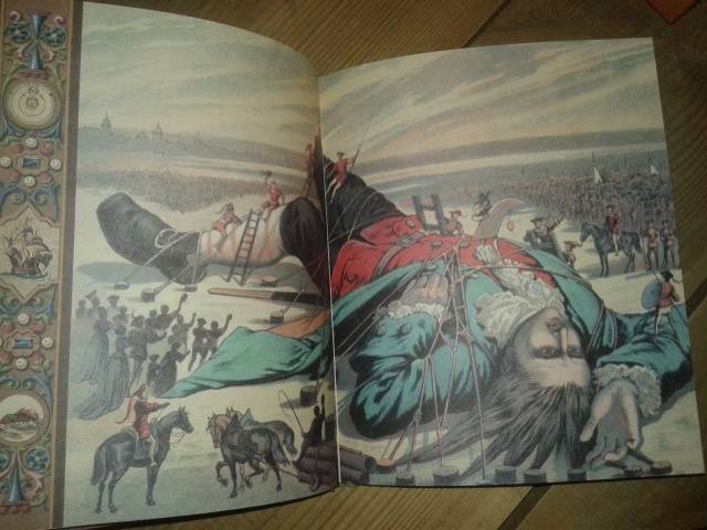 Иллюстрация 11 из 17 для Путешествия Гулливера в страну лилипутов и к великанам - Джонатан Свифт | Лабиринт - книги. Источник: Алёнка