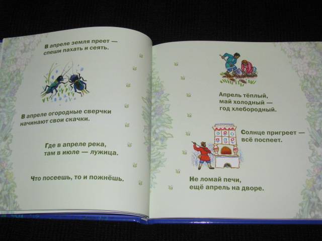 Иллюстрация 34 из 38 для Времена года в старых русских пословицах | Лабиринт - книги. Источник: Nemertona