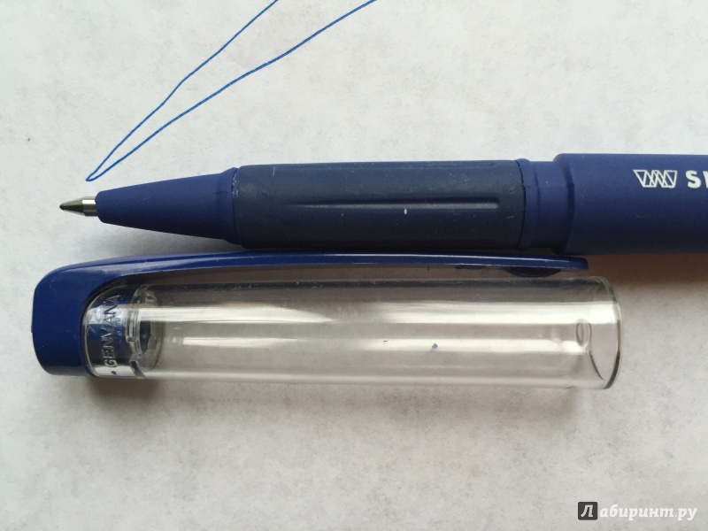 Иллюстрация 3 из 3 для Ручка гелевая "Rate" (0,5 мм, синяя) (016039-02) | Лабиринт - канцтовы. Источник: Абра-кадабра