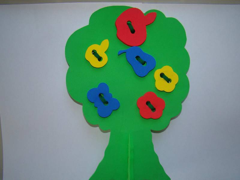 Иллюстрация 3 из 5 для Шнуровка. Дерево с плодами (103030) | Лабиринт - игрушки. Источник: Leser