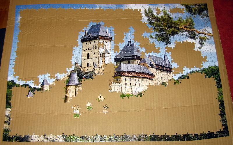 Иллюстрация 1 из 4 для Puzzle-1000. Замок, Чехия (С-101498) | Лабиринт - игрушки. Источник: Губяткин  Павел Владимирович