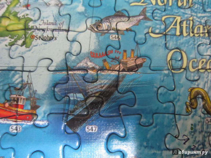 Иллюстрация 13 из 13 для Puzzle-3000 "Карта" + постер (29386) | Лабиринт - игрушки. Источник: Ольга