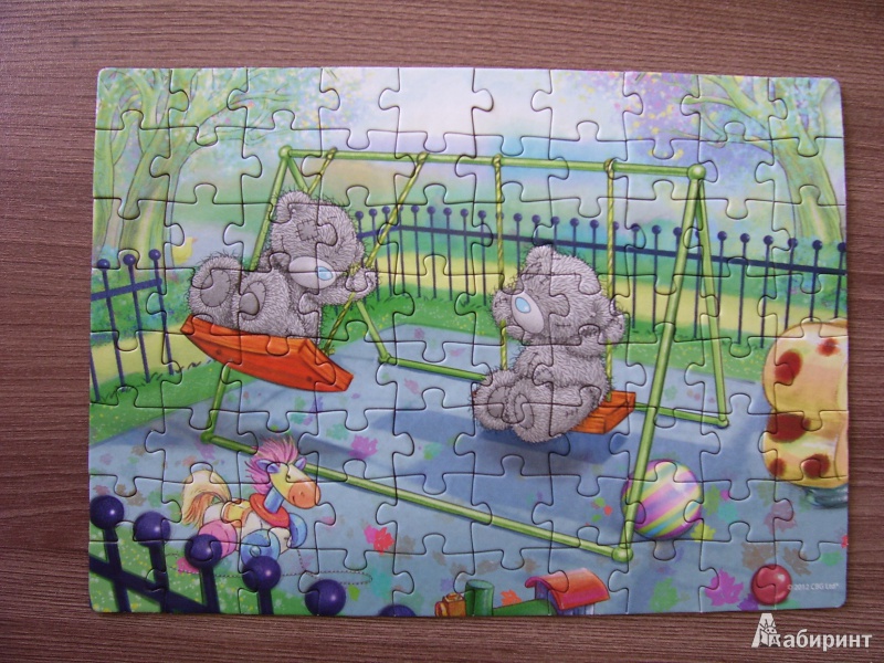 Иллюстрация 3 из 10 для Step Puzzle-80 "Me to You" (77111) | Лабиринт - игрушки. Источник: Дашенька Клименченко