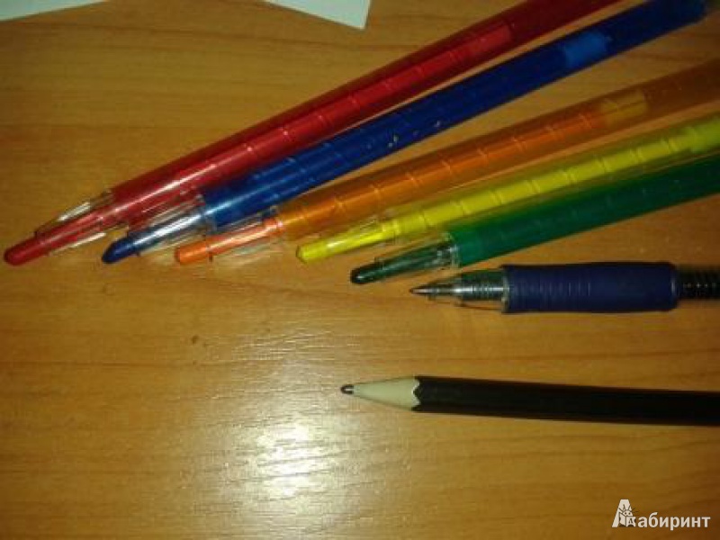 Иллюстрация 2 из 2 для Набор цветных карандашей с выдвижным грифелем. 6 штук (710032) | Лабиринт - канцтовы. Источник: ika1102