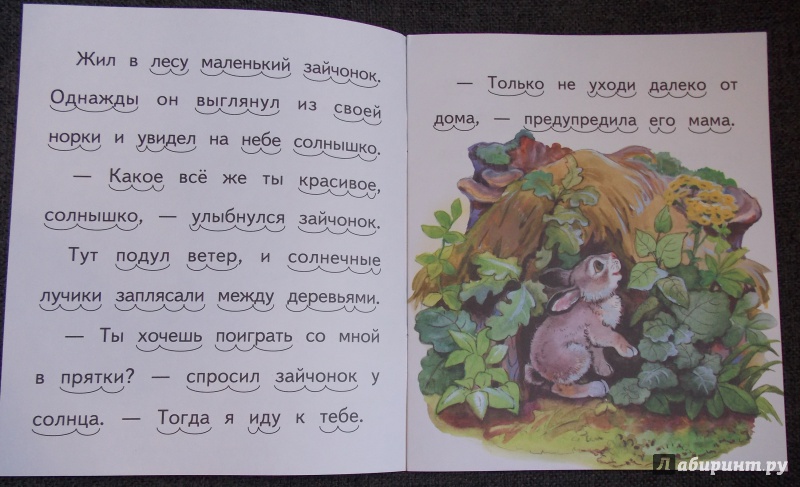 Иллюстрация 3 из 22 для Зайчонок и солнышко - Елена Ермолова | Лабиринт - книги. Источник: Sweet mama