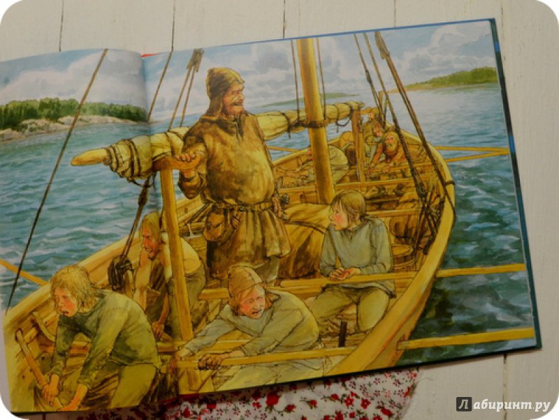 Иллюстрация 24 из 46 для Сага о людях из Бирки, шведского города эпохи викингов - Валь, Амбросиани | Лабиринт - книги. Источник: anne-d-autriche